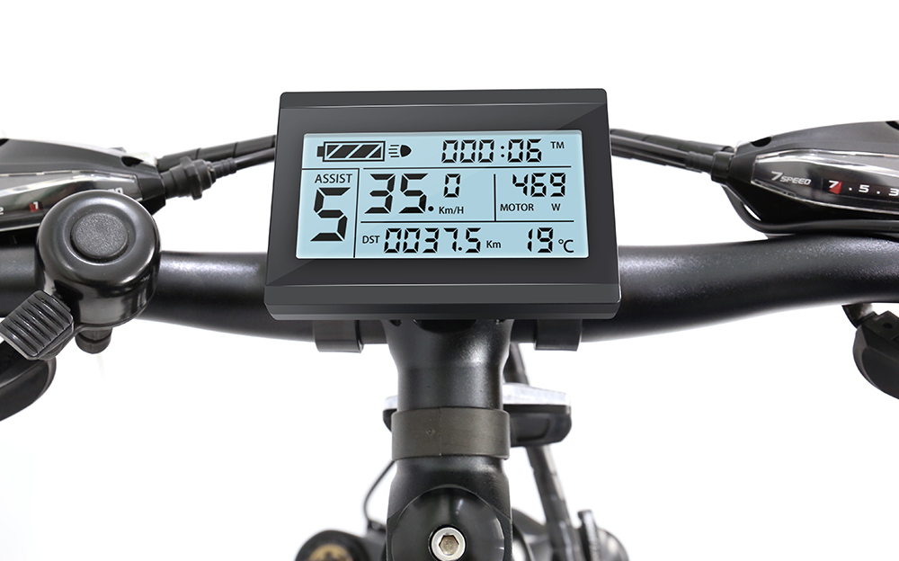 2 electric bike 750W 48V LCD