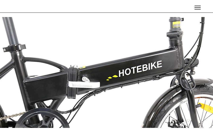 20” Folding Electric City Bike