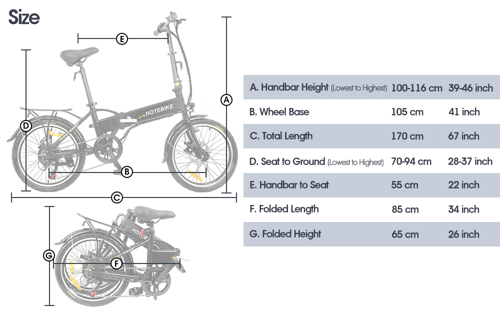 8 folding electric bikes canada size