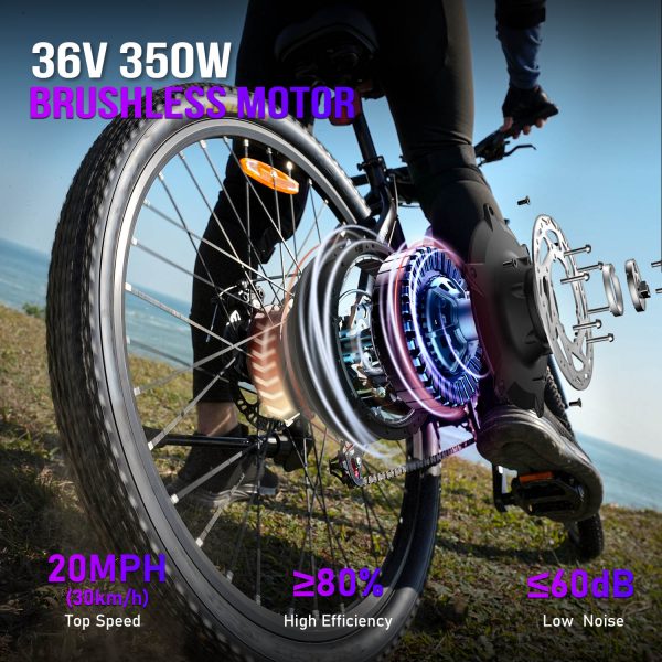 A6AH27.5 36V 40AH 350W electric bike-3