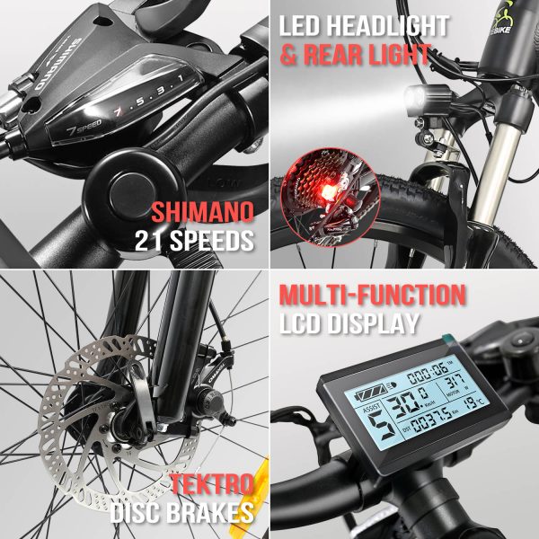 A6AH26 48V 13AH 500W electric bicycle sale -4